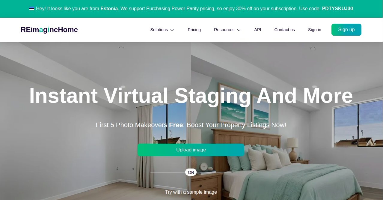 REimagine Home Home Page