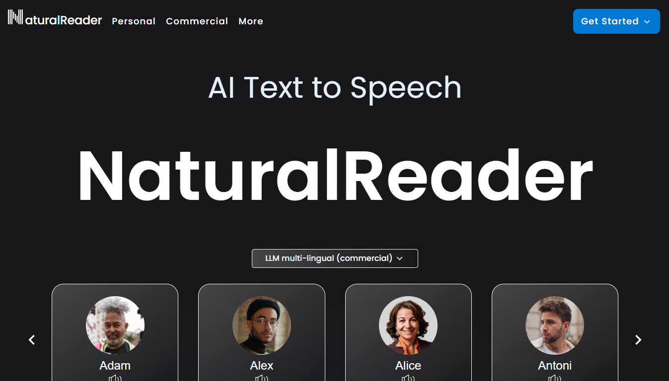 NaturalReaders Home Page