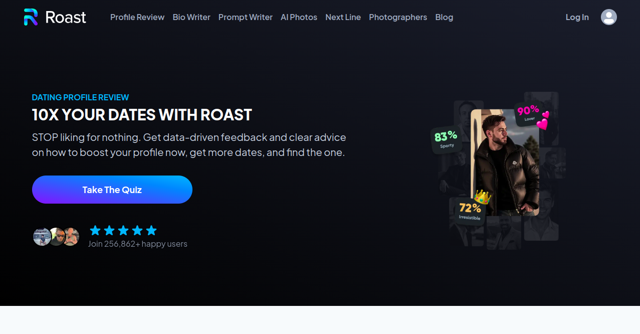 Roast Dating Home Page