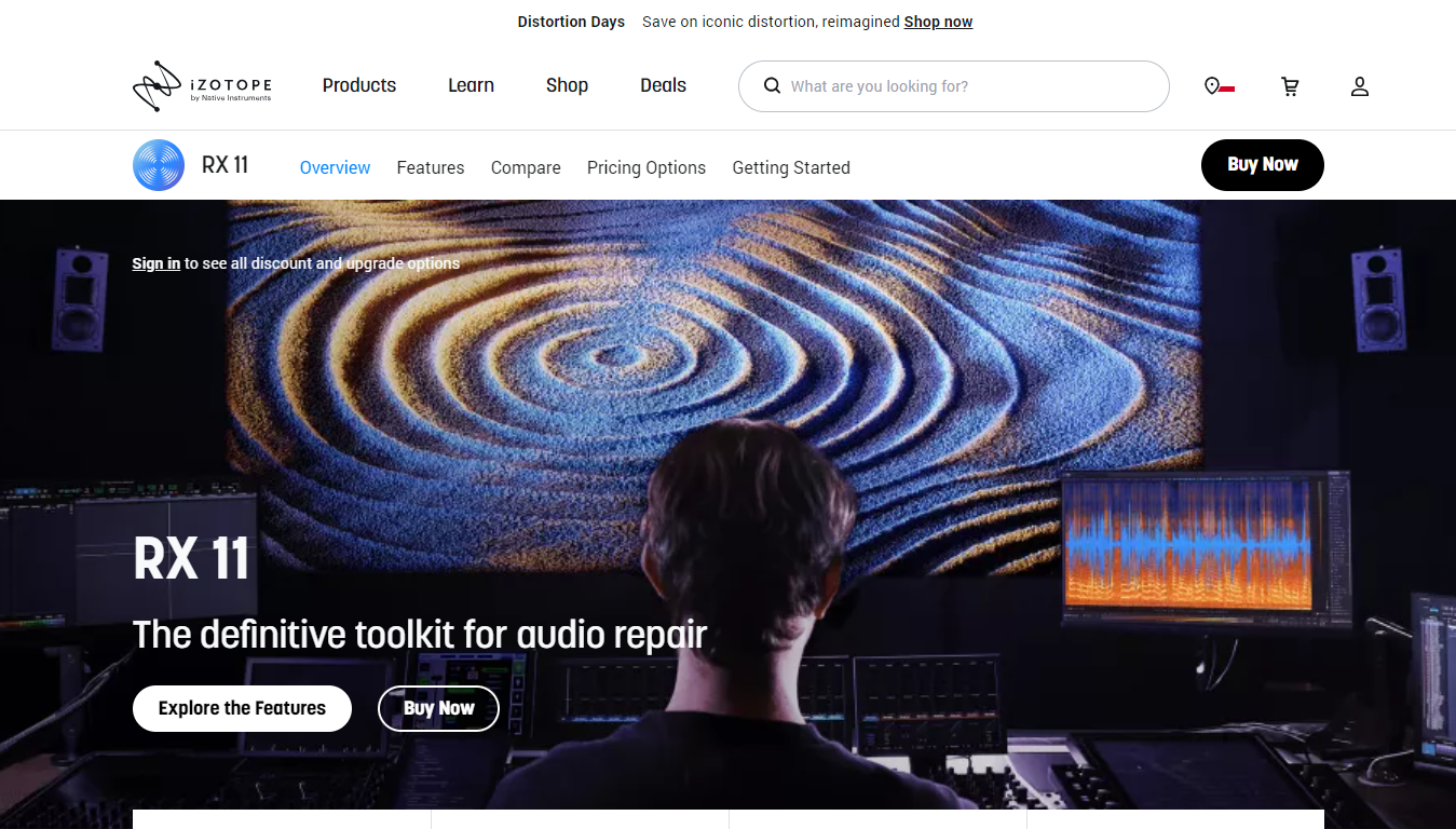 iZotope RX Home Page