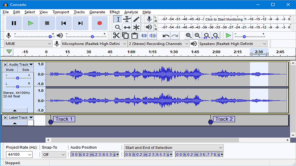 Audacity Home Page