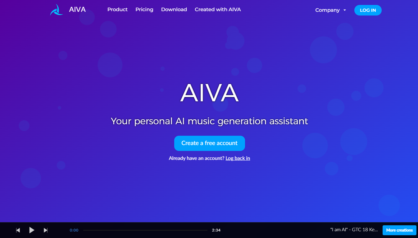 AIVA Home Page