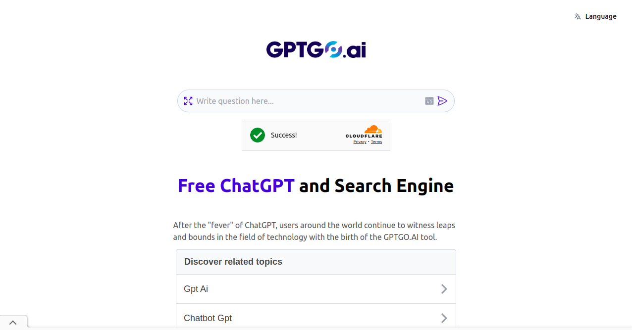 GPTGO Home Page